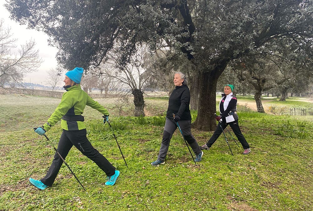 Conoce los beneficios de caminar con bastones