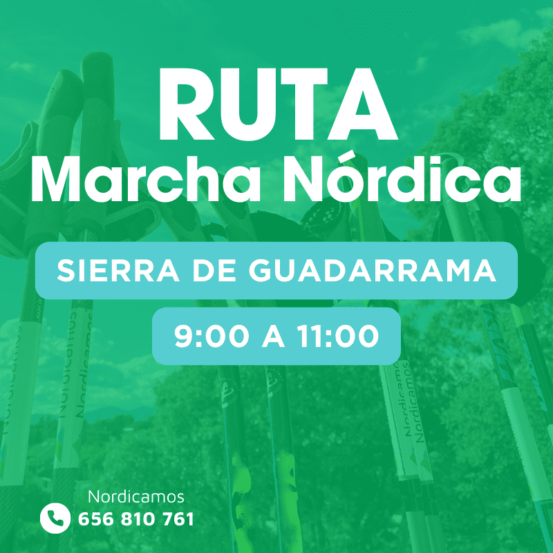 Ruta de marcha nordica viernes