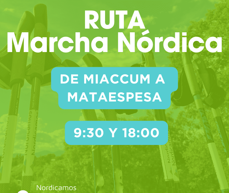 Ruta de Marcha Nórdica al castillo de Mataespesa