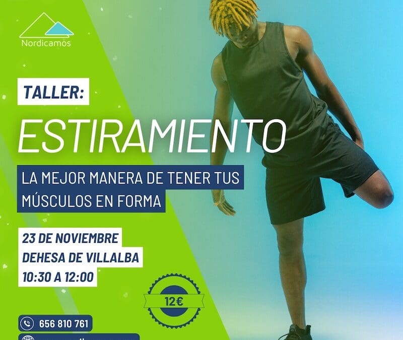 Taller de estiramientos para Marcha Nórdica