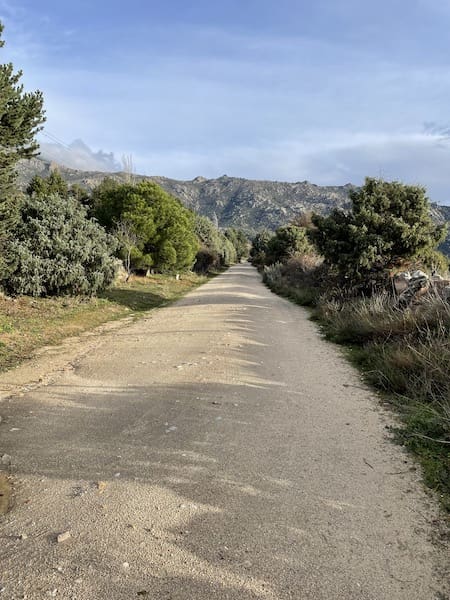 imagen de una pista en la que practicar marcha nórdica