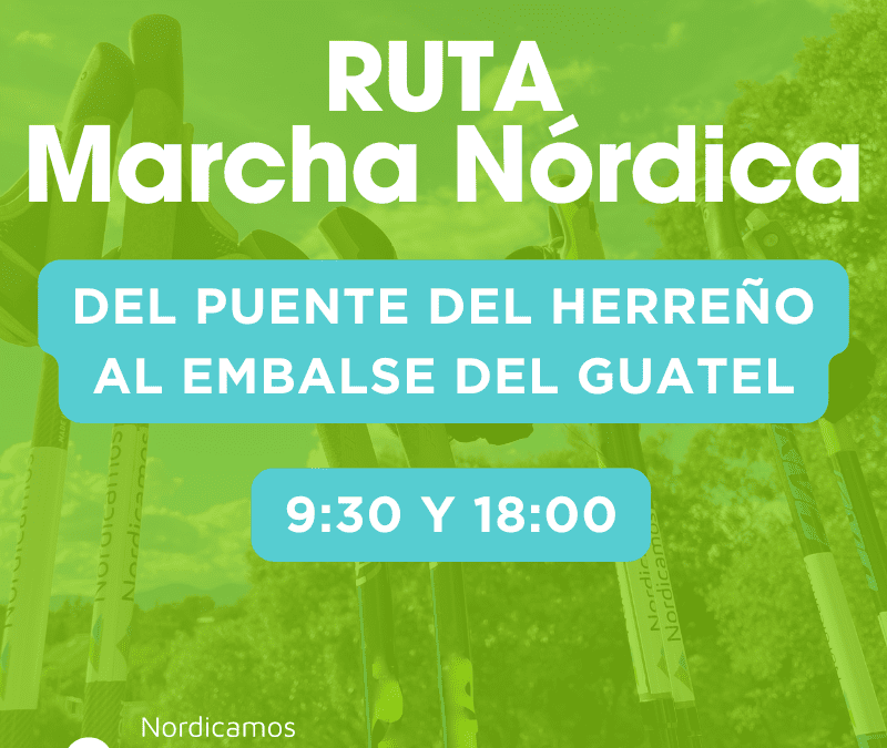 Ruta de marcha nórdica desde el puente del Herreño