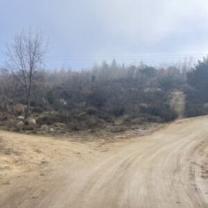 Pista de tierra ideal para practicar marcha nórdica