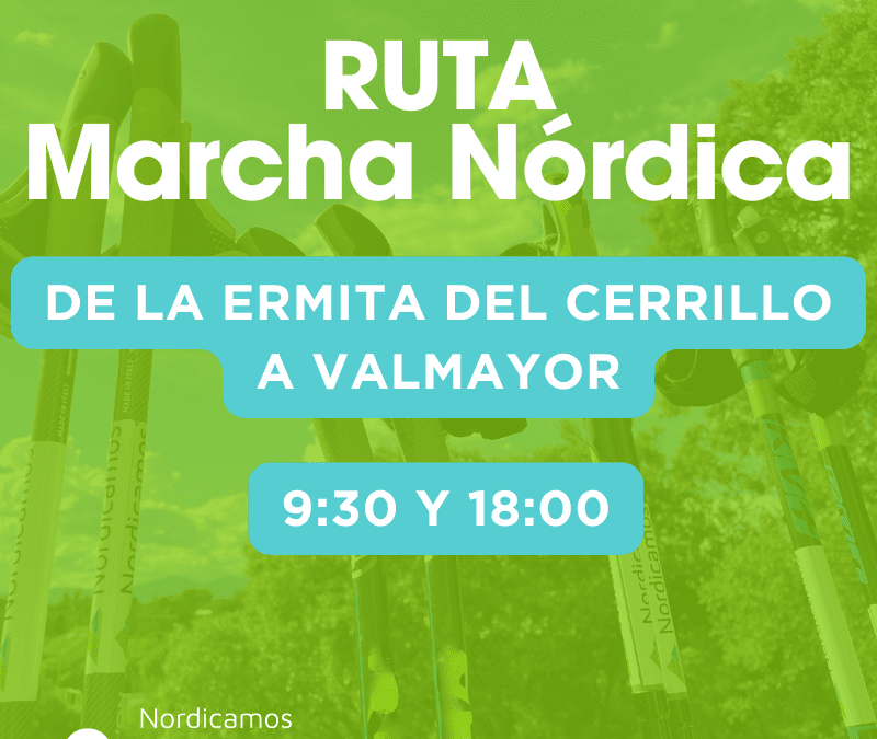 Ruta de marcha nórdica del Cerrillo a Valmayor