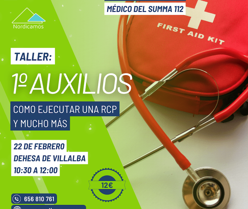 Taller de Primeros Auxilios en marcha nórdica