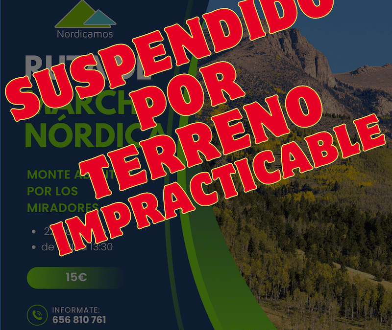 Ruta de Marcha Nórdica al pico Abantos por los miradores