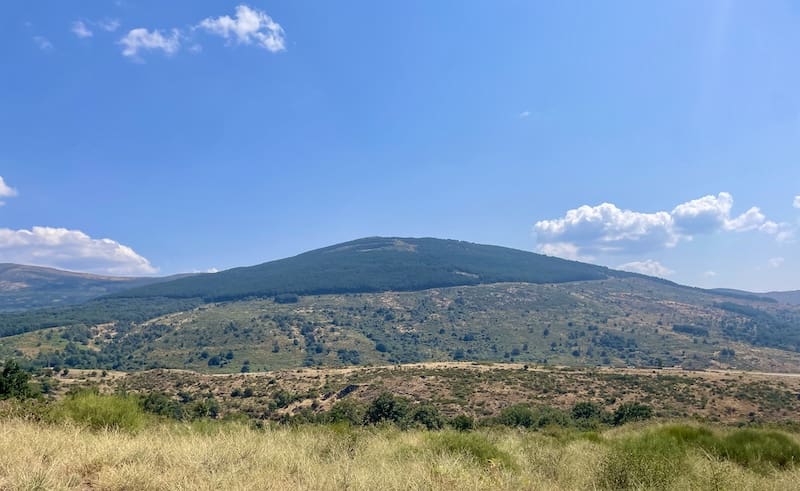 Ruta de marcha nórdica en Robregordo. Alto de la Pinilla
