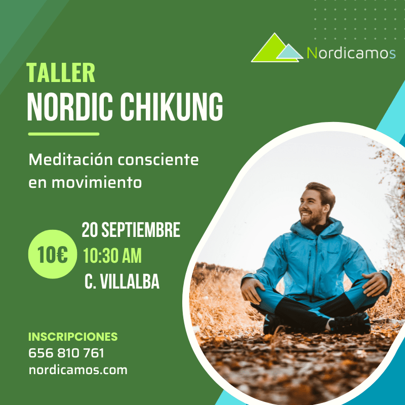 Taller de marcha nórdica y Chi kung en la sierra de Madrid