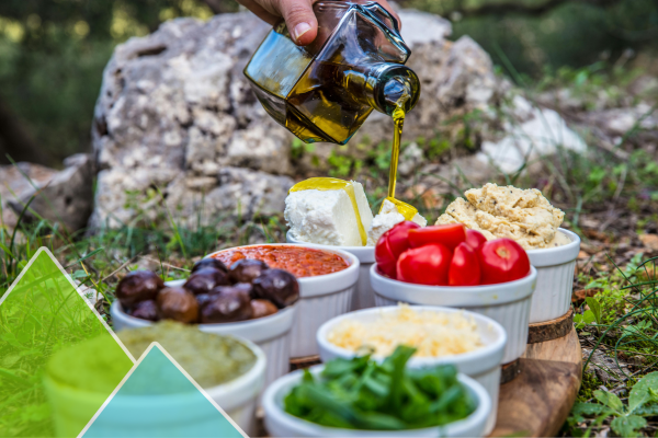 AOVE como alimento saludable para la práctica de marcha nórdica