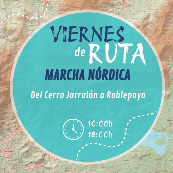 Ruta de marcha nórdica por el cerro del Jarralón