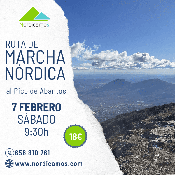 Ruta de Marcha Nórdica al pico Abantos por los miradores