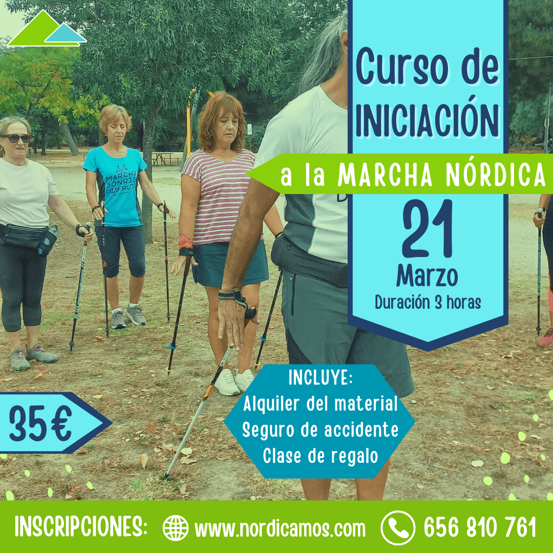 Curso de iniciación Marcha nórdica