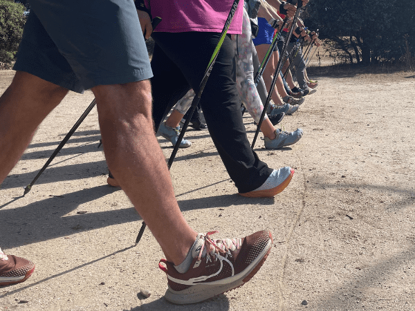 Clases de marcha nórdica en Torrelodones