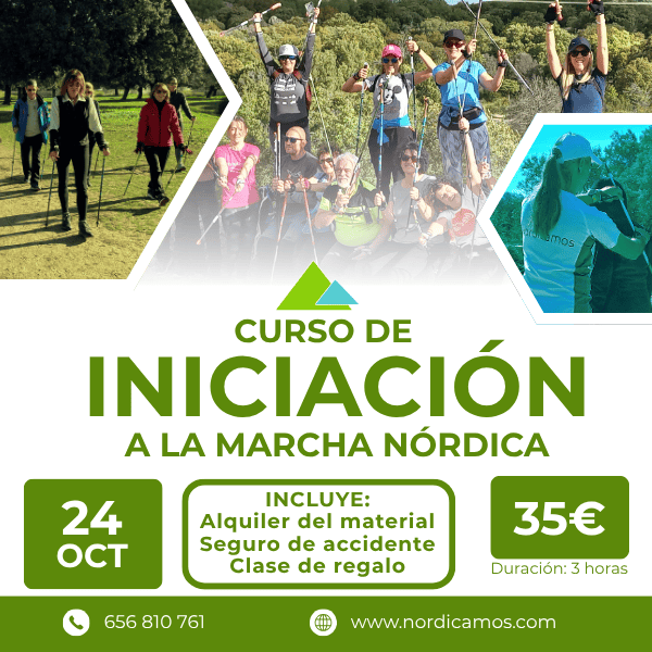 Curso de iniciación a la marcha nórdica