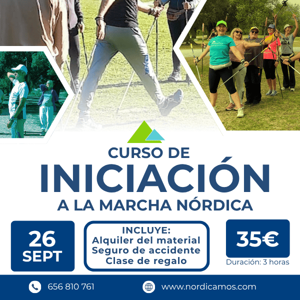 Curso de iniciación a la marcha nórdica