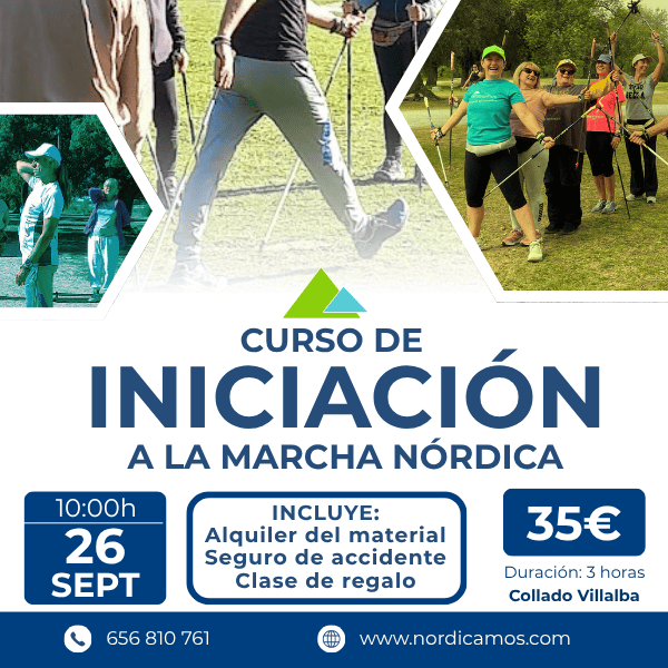 Curso de iniciación a la marcha nórdica